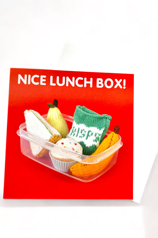 Nice Lunch Box Card