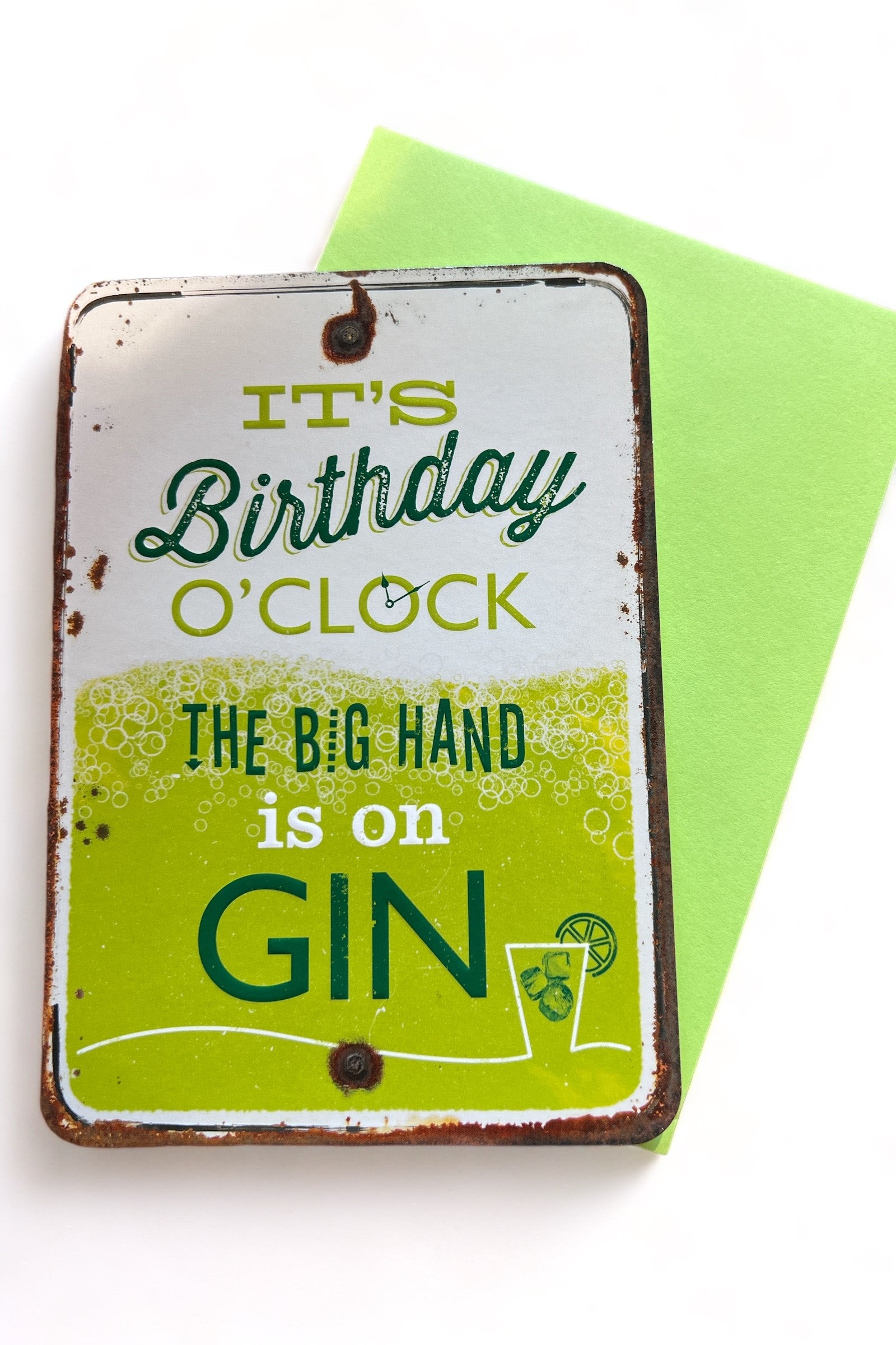 Birthday O'Clock Card