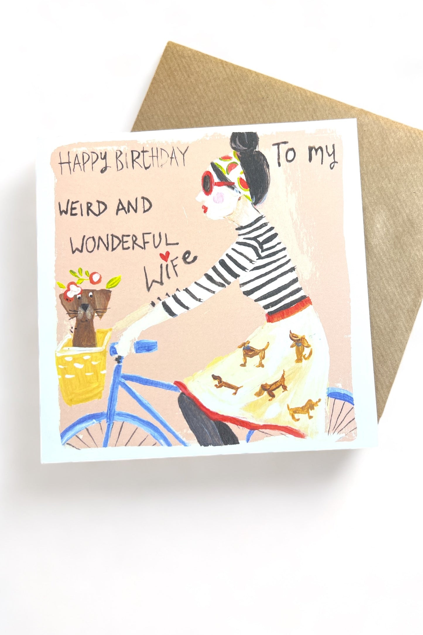 Happy Birthday Wife Card