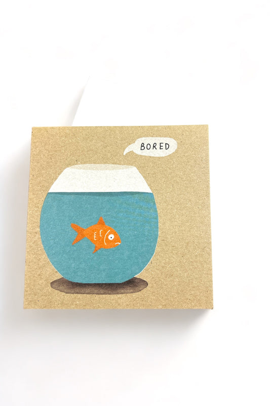 Bored Goldfish Card