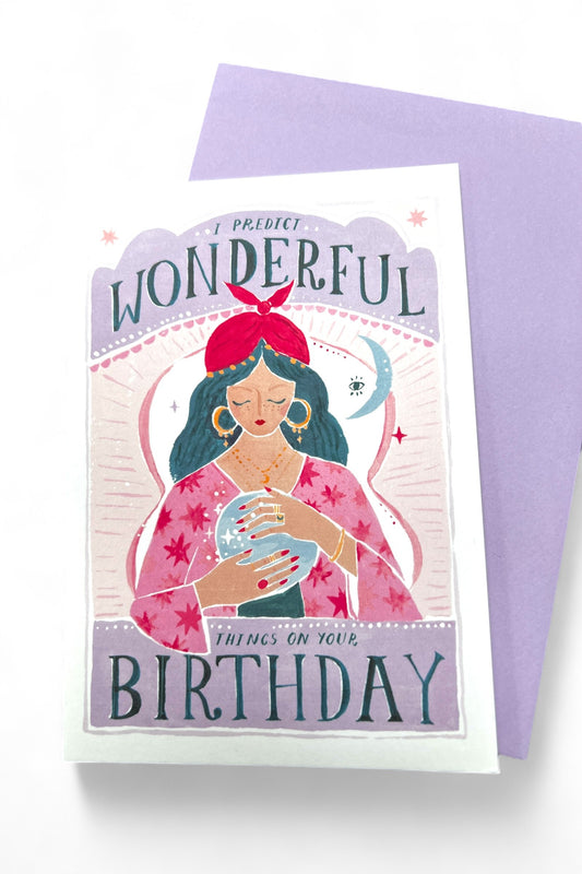 I Predict a Wonderful Birthday Card