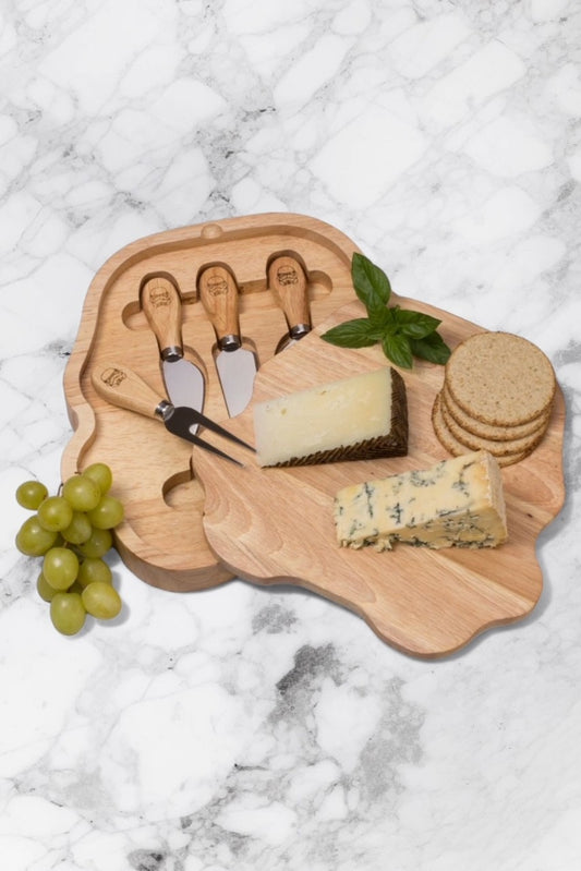 Storm Trooper Cheeseboard and Knives