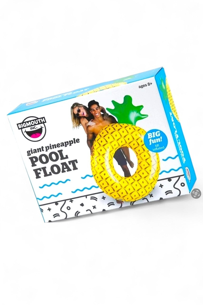 Giant Pineapple Pool Float - Styled