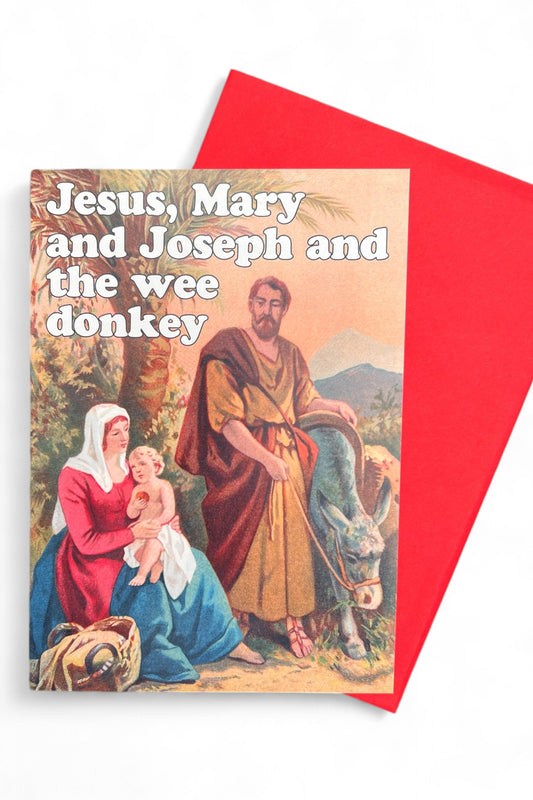 Jesus, Mary & Joseph Christmas Card
