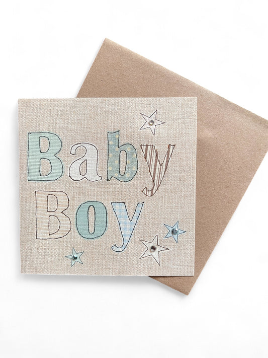 Baby Boy Congratulations Card