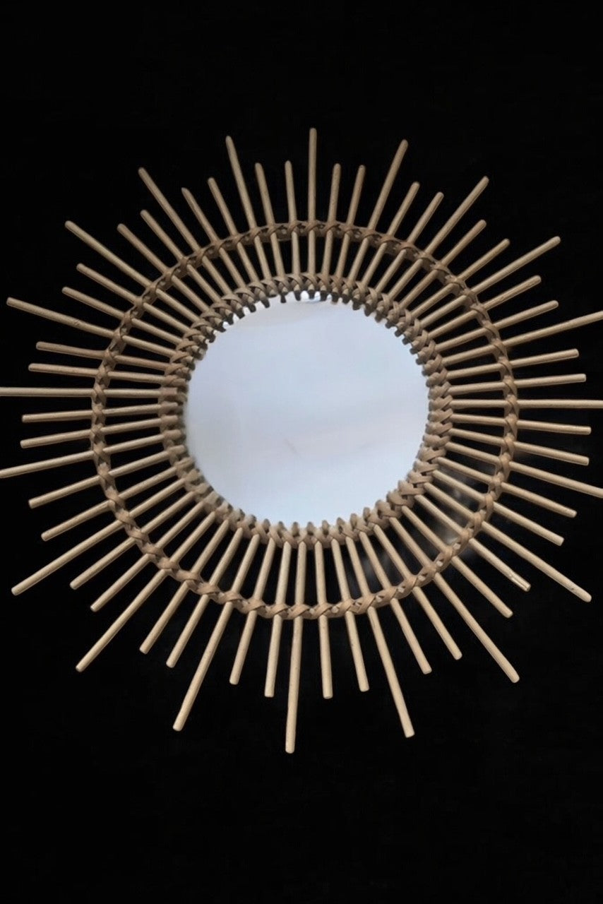 Starburst Bamboo Mirror