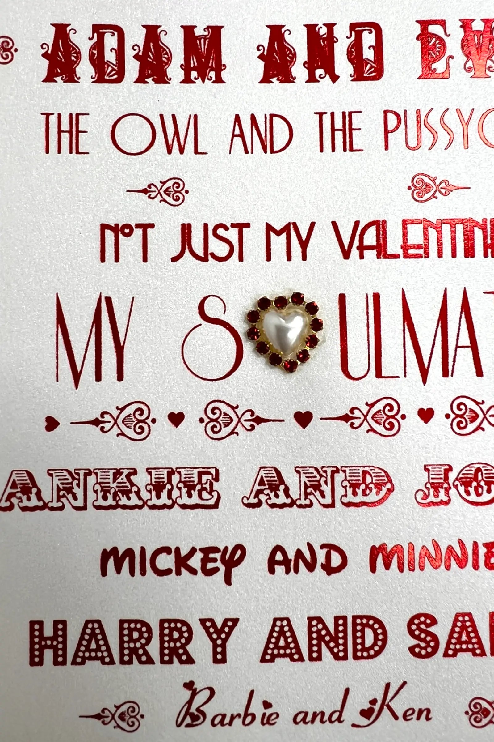 My Soulmate Valentine's Card