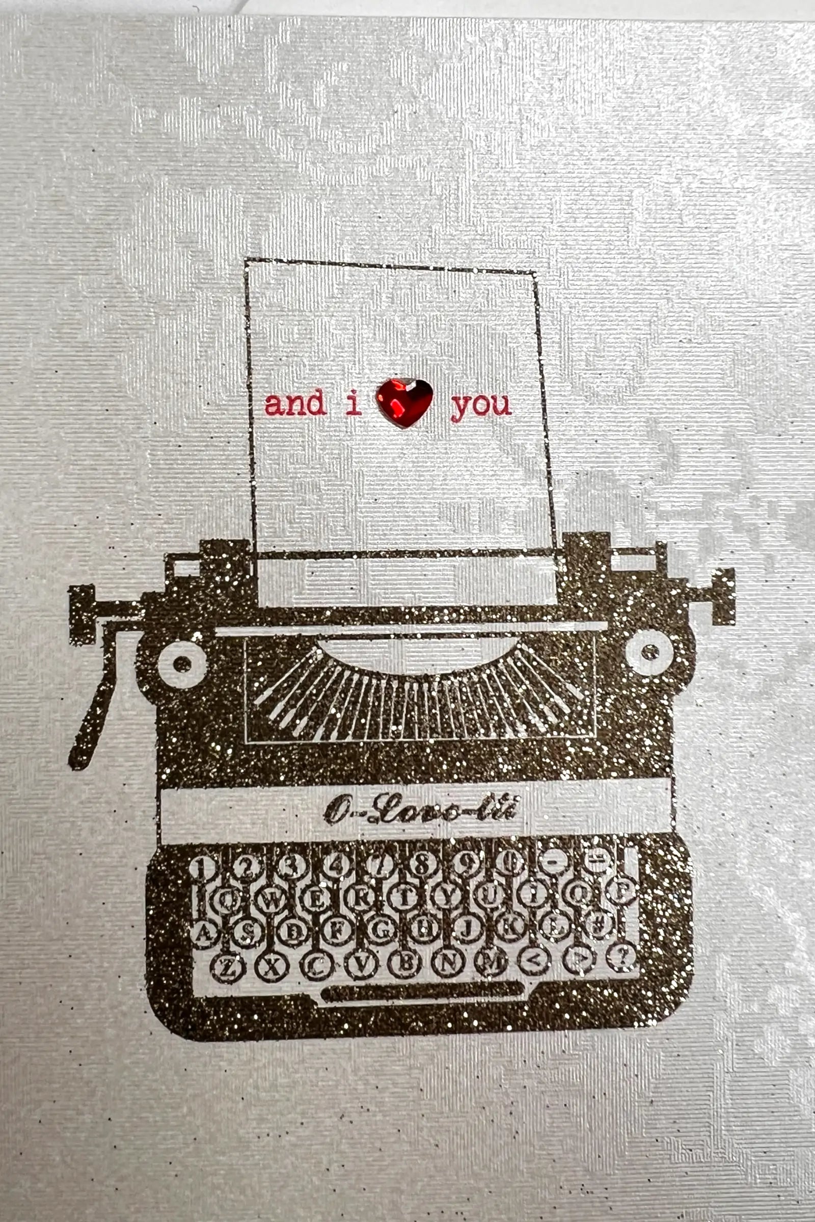 And I Love You Valentine Card