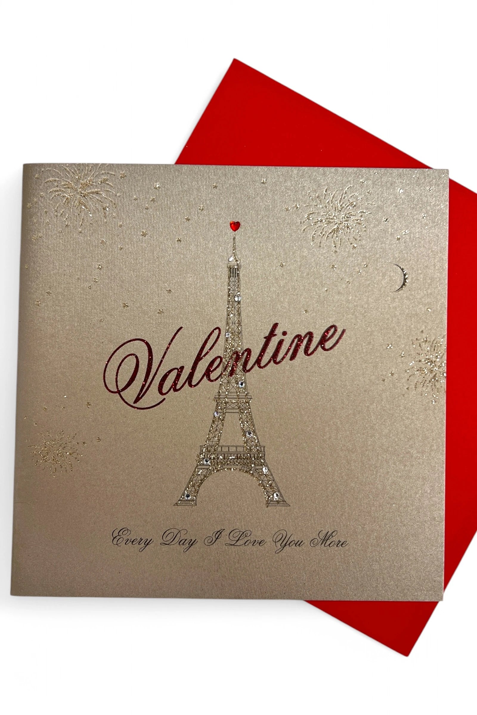 Eiffel Tower Valentine Card