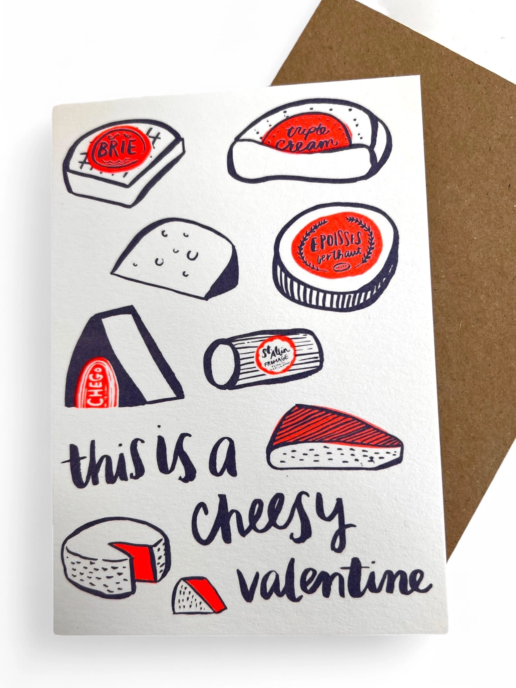 A Cheesy Valentine Card