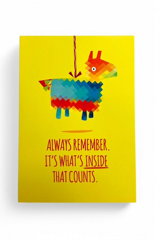 It’s What’s Inside That Counts Card