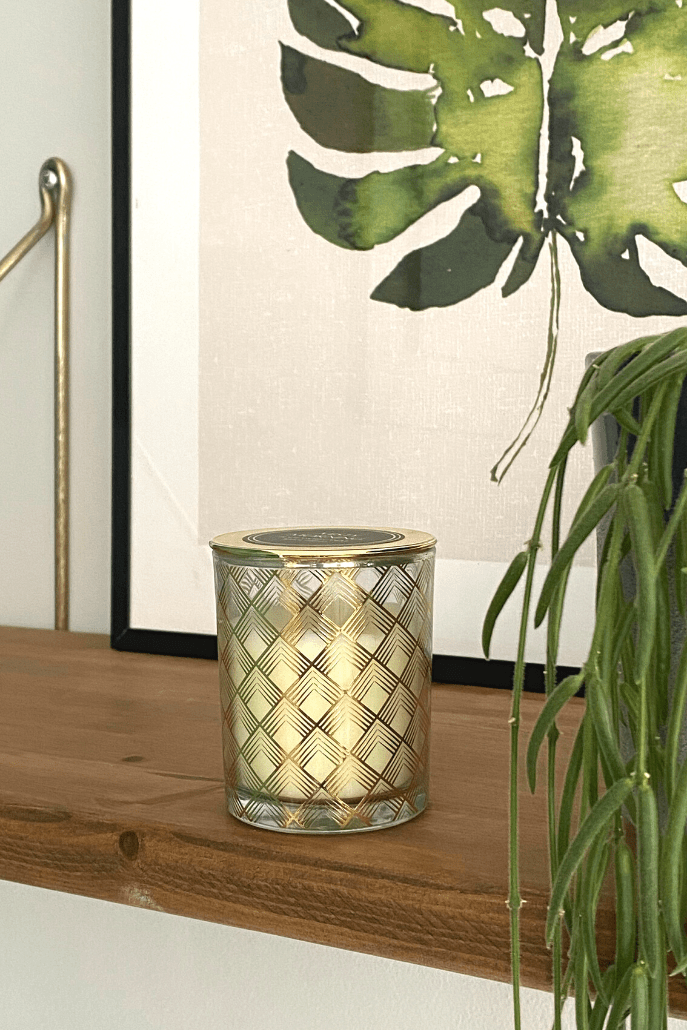 Geometric Deco Candle