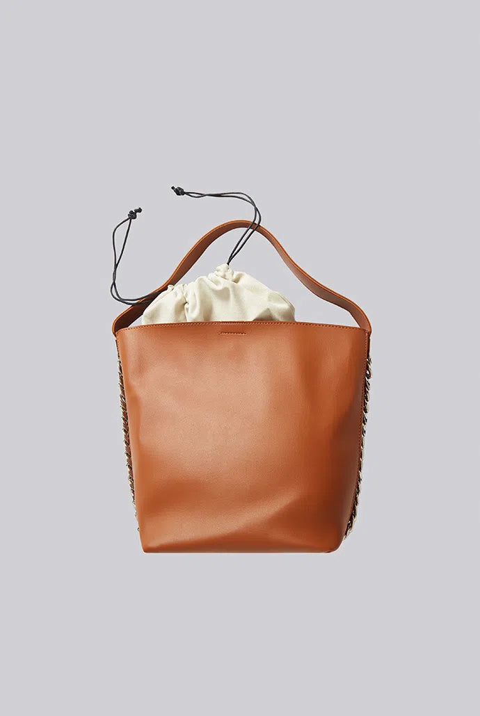 Louche Gorliss Chain Shoulder Bag - Brown - Detail 3