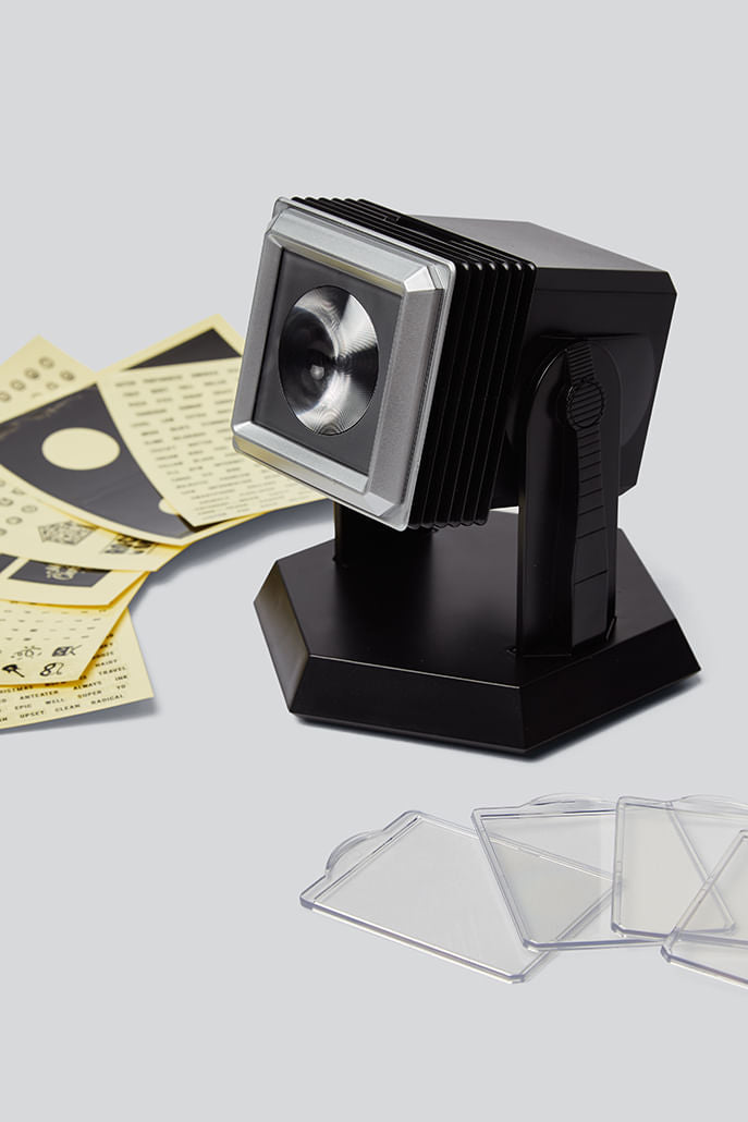 DIY Projector Light - Detail 1