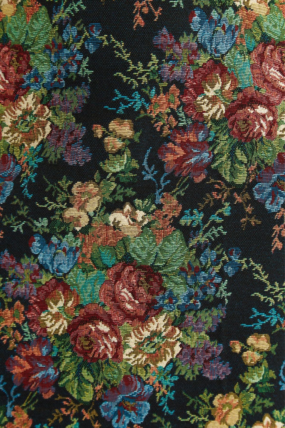 Louche Aubin Flower Mix Jacquard Mini Skirt