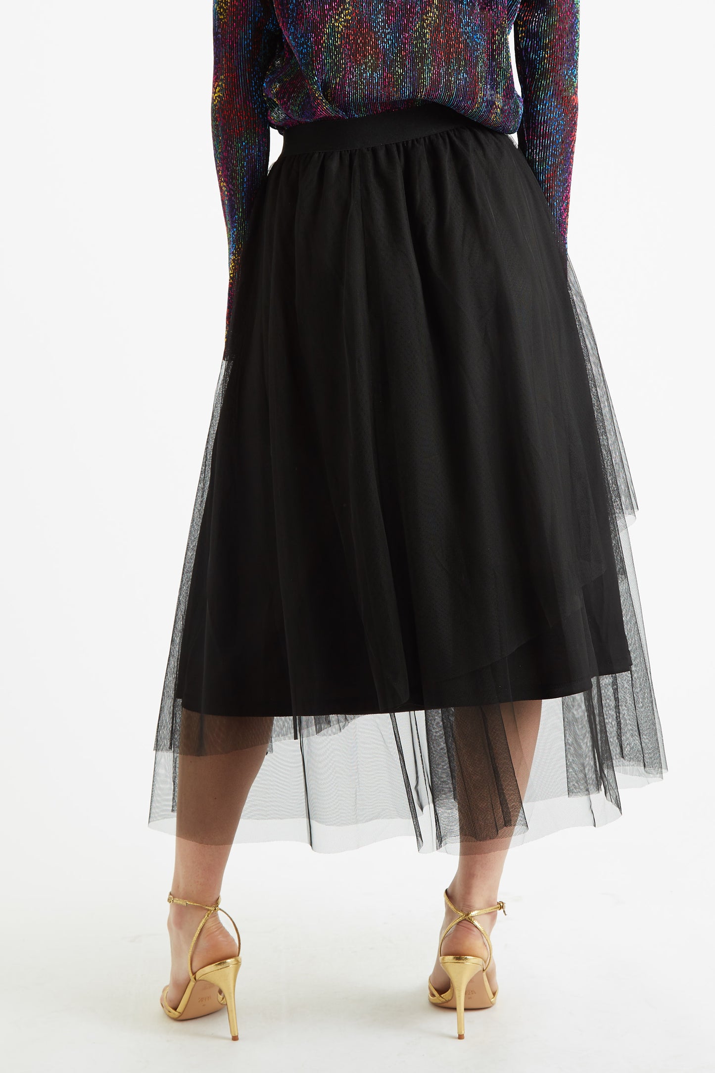 Louche Bertin Tulle Midi Skirt