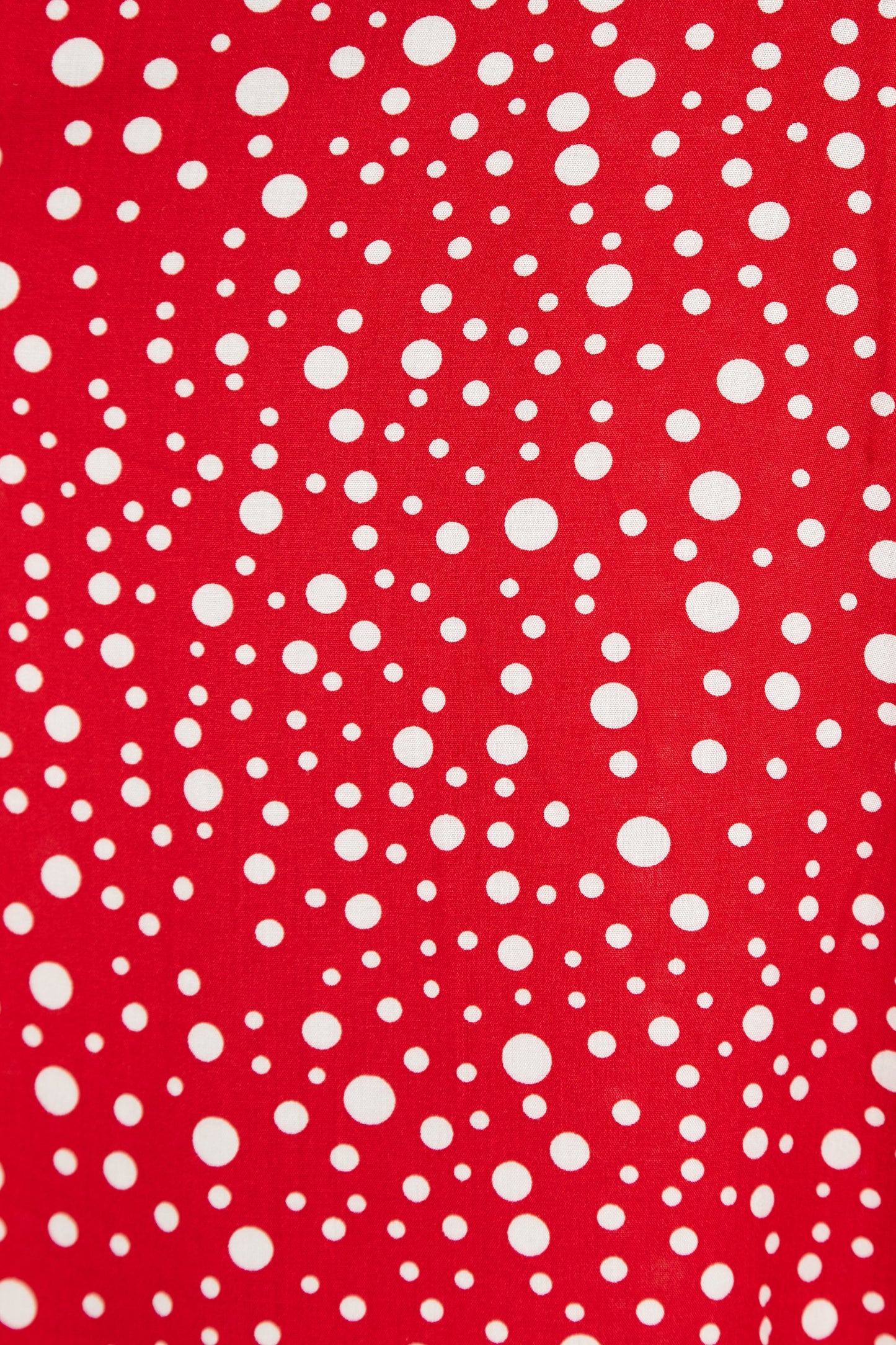 Cathleen Midi Spot It Print Midi Tea Dress Red