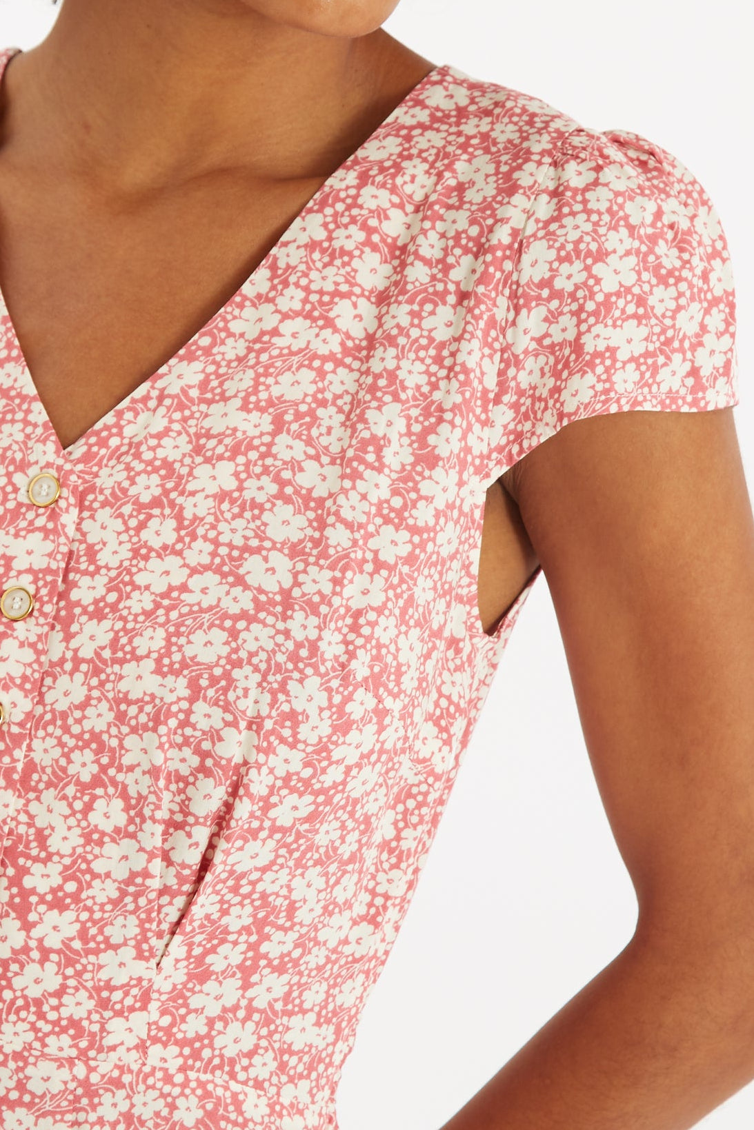 Cathleen Mini Periwinkle Tea Dress