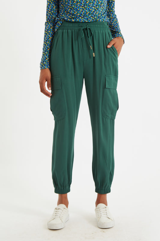 Chava Cargo Trouser Green