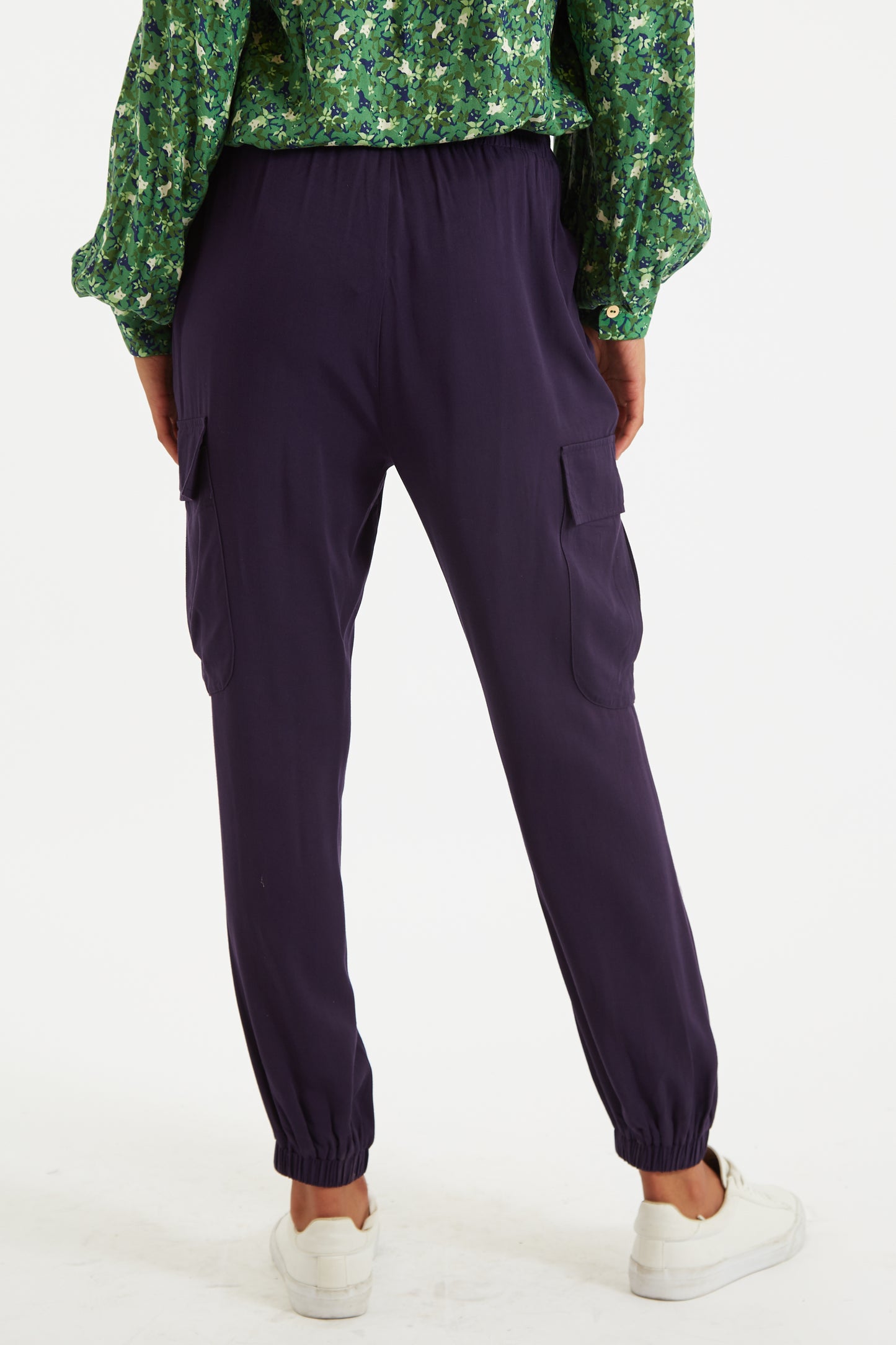Chava Cargo Trouser Navy