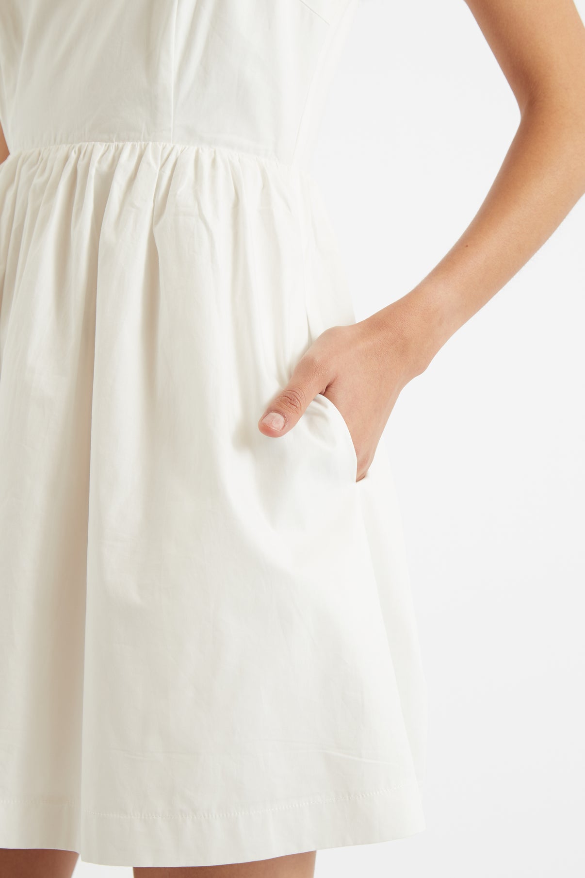 Coryn Poplin Strappy Mini Dress – JOY