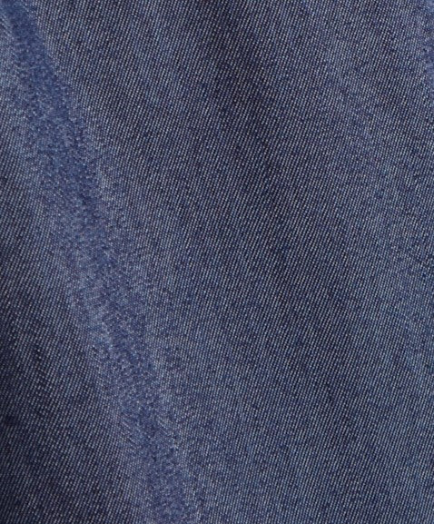 Honie Double Denim V-Neck Mini Dress