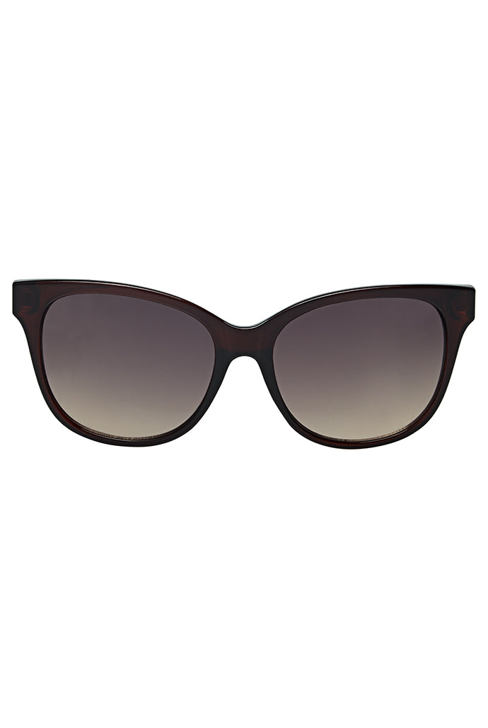 Louche Dena Core Sunglasses - Brown - Detail 1