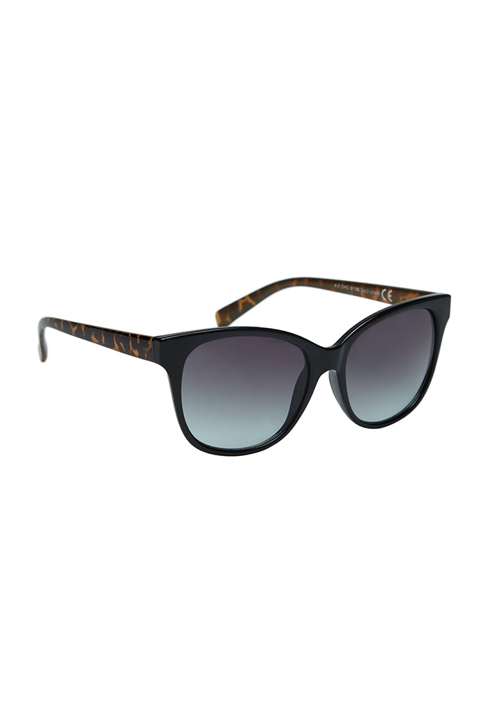 Louche Dena Core Sunglasses Tortoiseshell - Detail 1