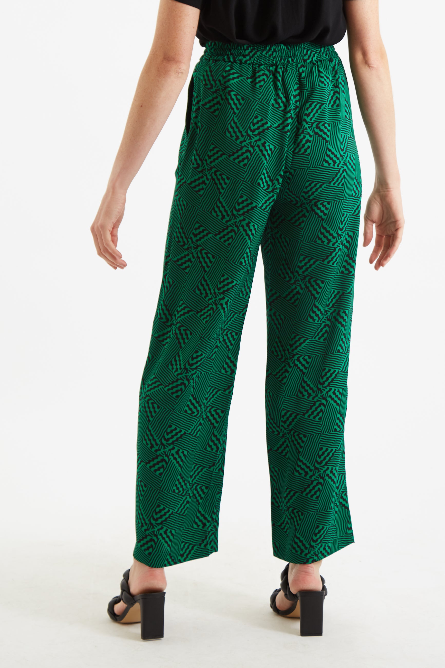 Louche Emmanuella 60s Patchwork Print Pyjama Style Trouser – JOY