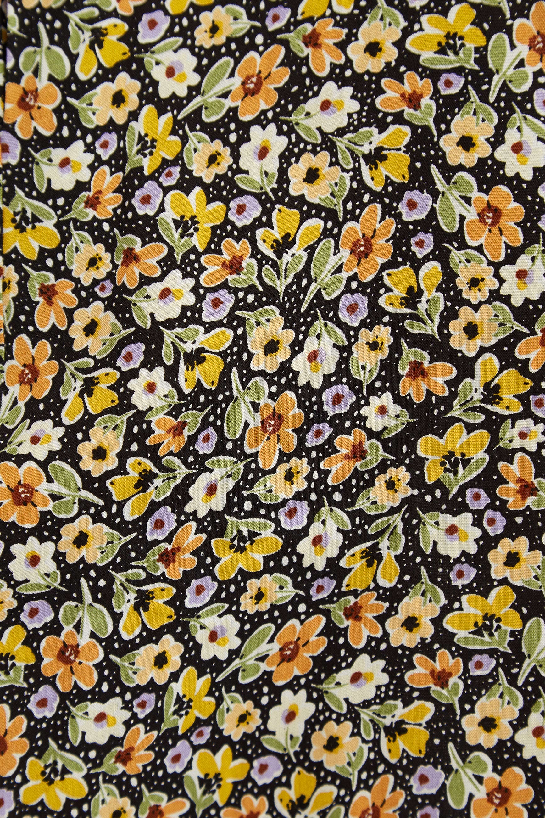 Fleur Santa Fe Floral Shirt Sleeve Shirt Dress