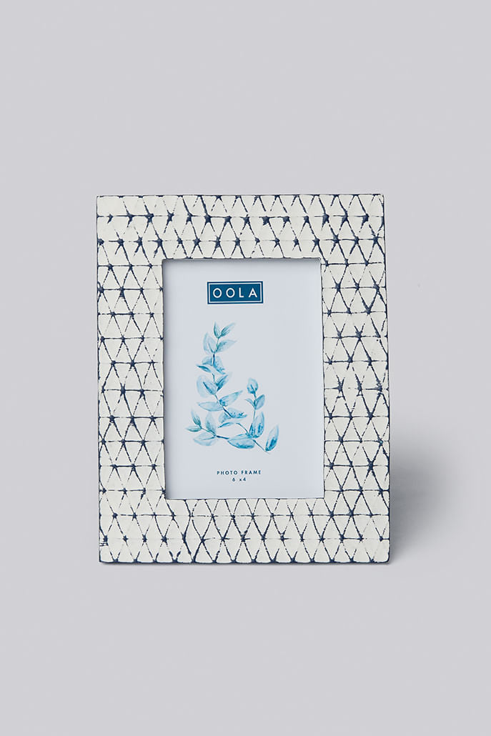 Diamond Pattern Photo Frame 6X4