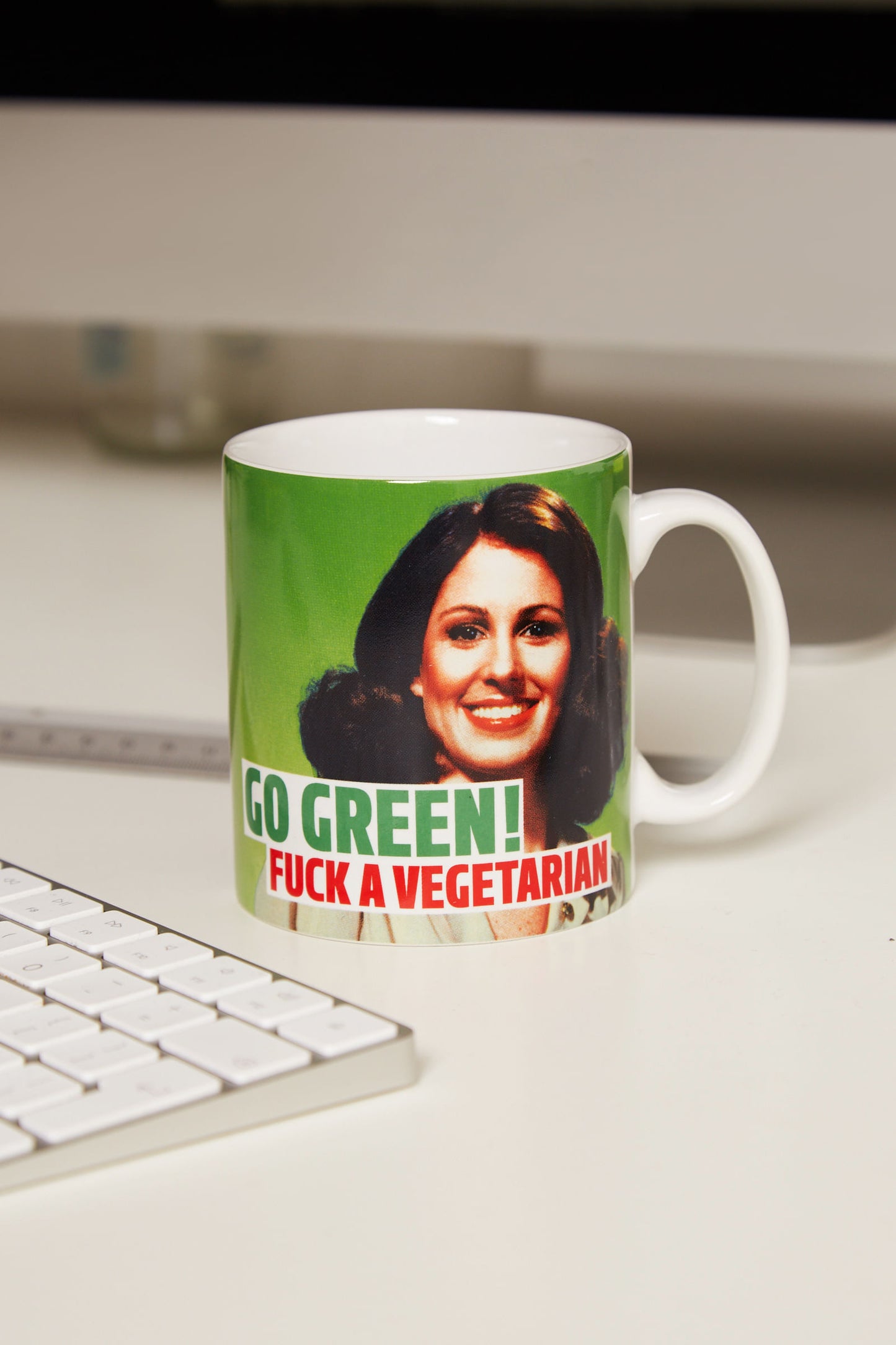 Go Green , F**K A Veggie Mug