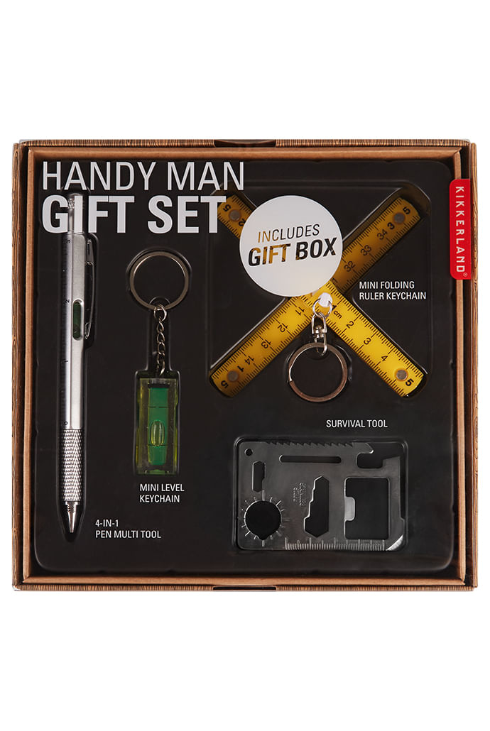 Handy Man 4 Piece Tool Gift Set