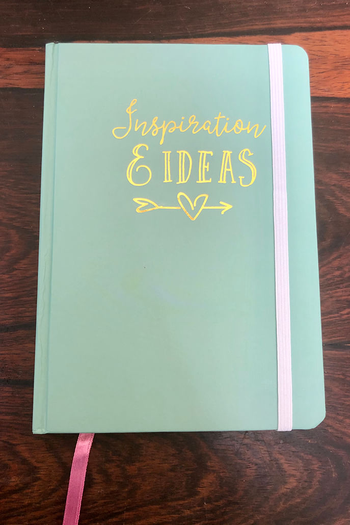 Inspiration & Ideas A5 Ruled Notebook