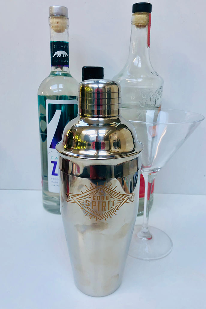 Good Spirit Stainless Steel Cocktail Shaker