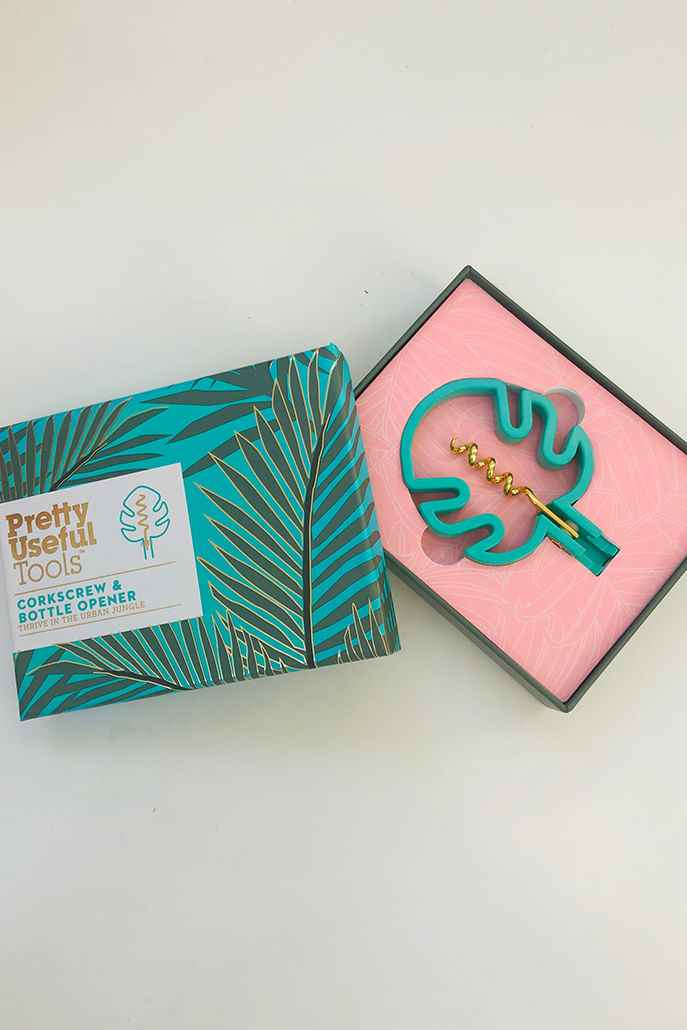 Tropical Corkscrew Bottle Opener