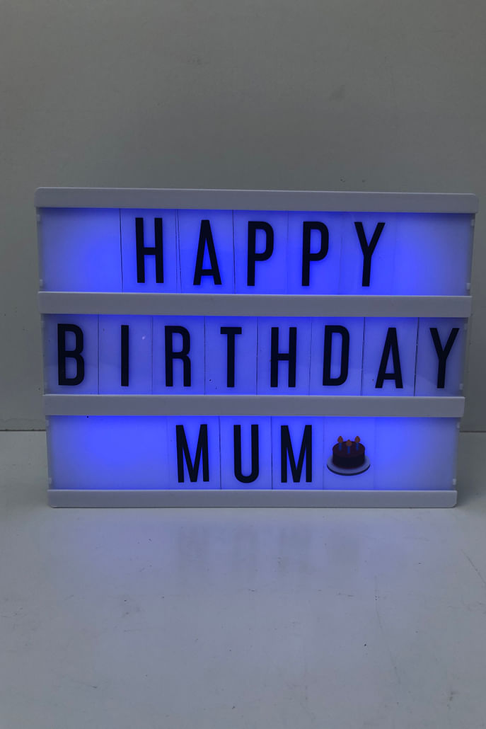 A5 Colour Changing Light Box - Detail 1