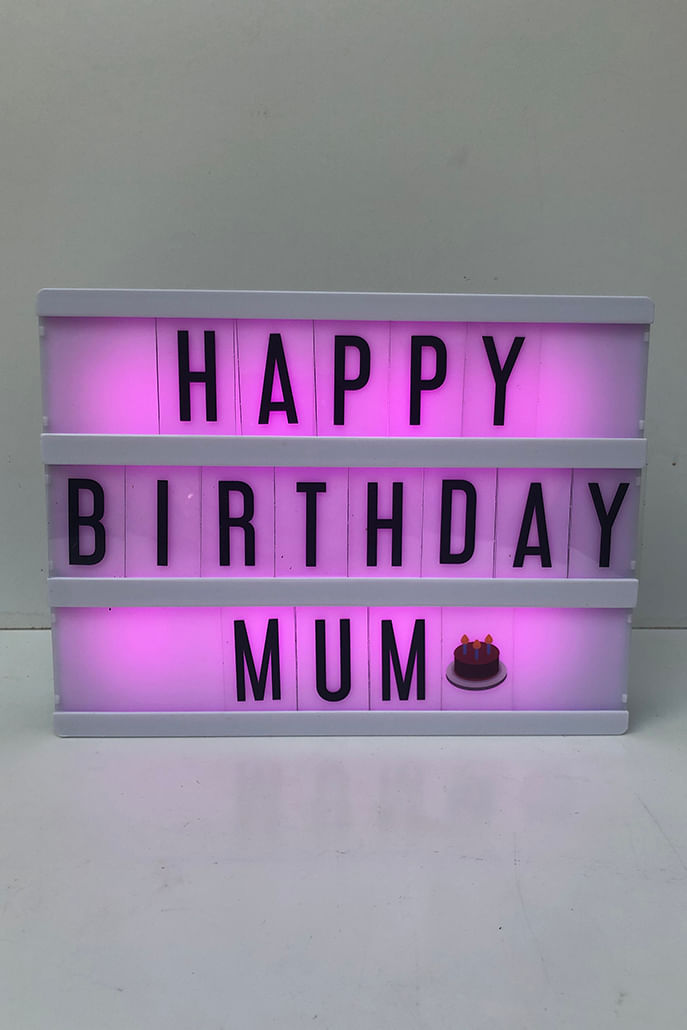 A5 Colour Changing Light Box - Detail 2