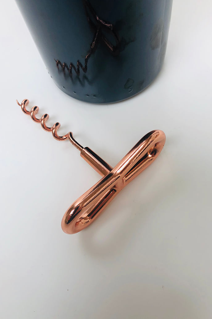 Copper Corkscrew - Styled