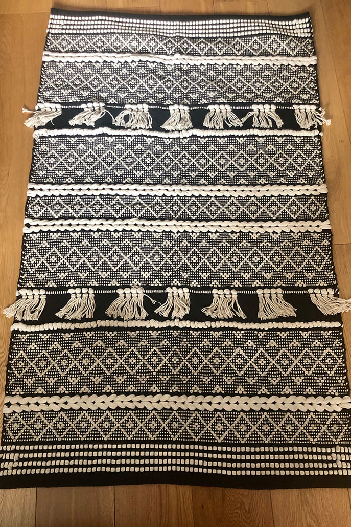 Berber Style Rug - Back