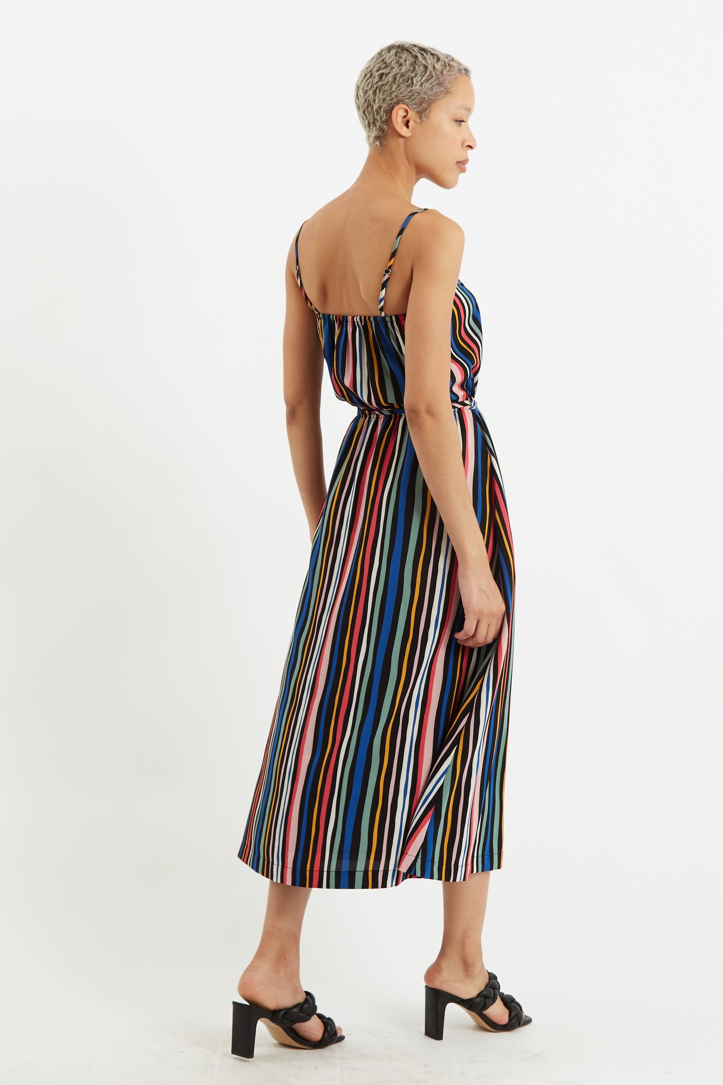 Joanna San Jose Stripe Midi Sundress