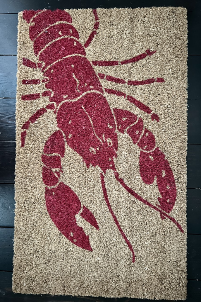 Lobster door mat