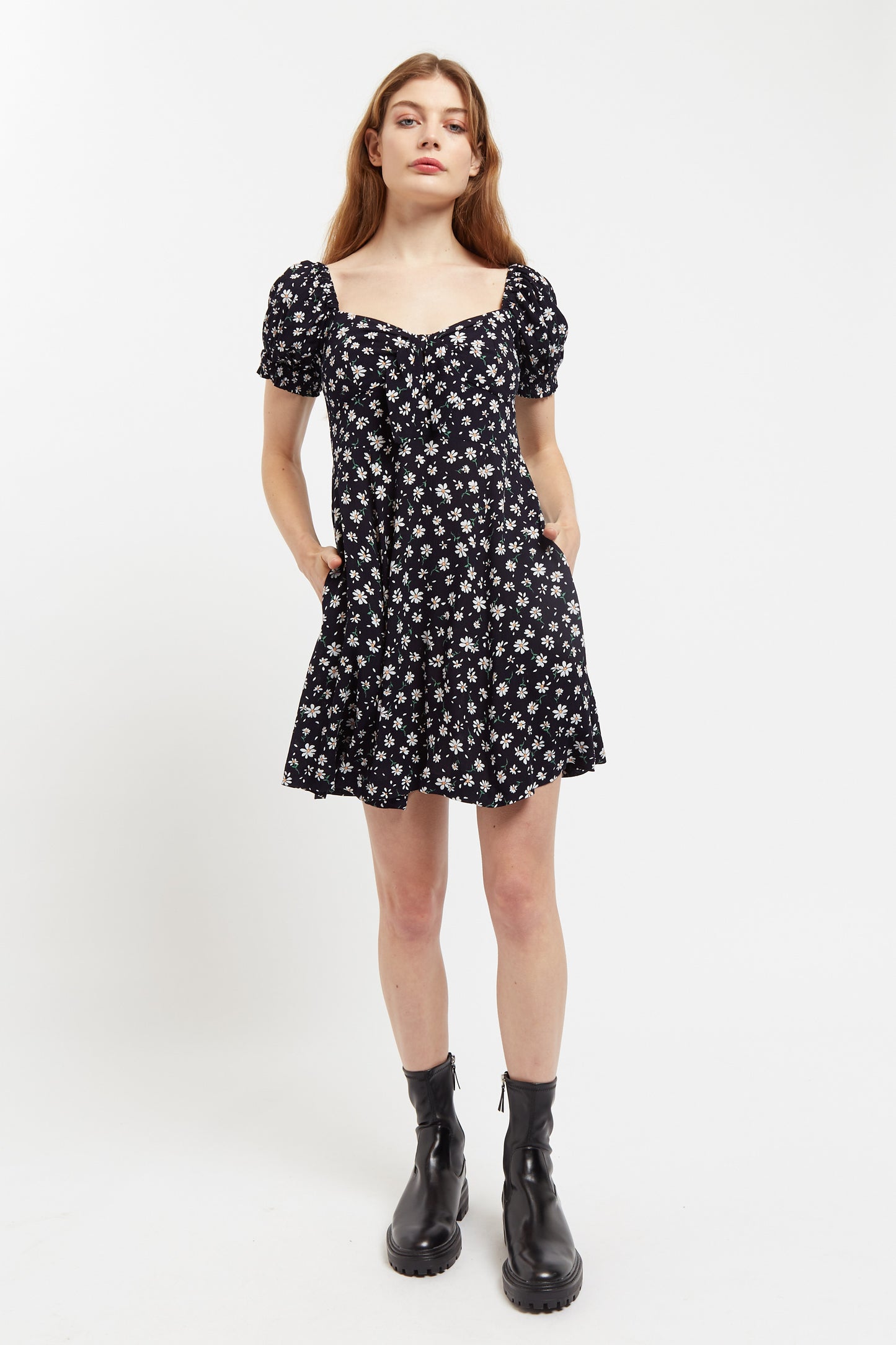 Luiza Daisy Drop Mini Dress