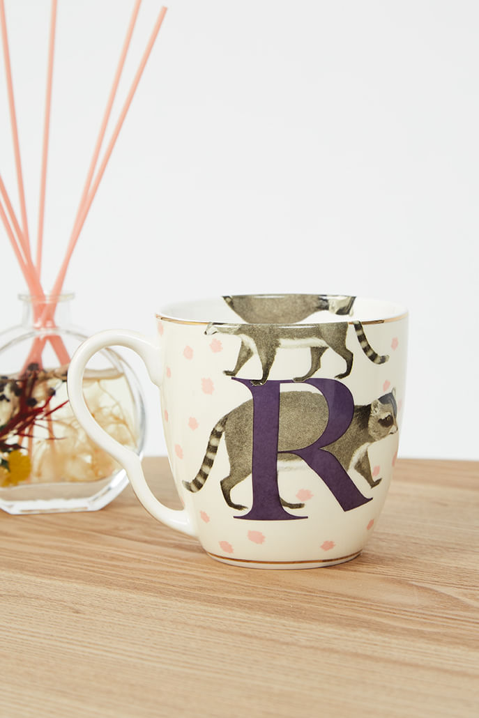 Ceramic Letter Mug