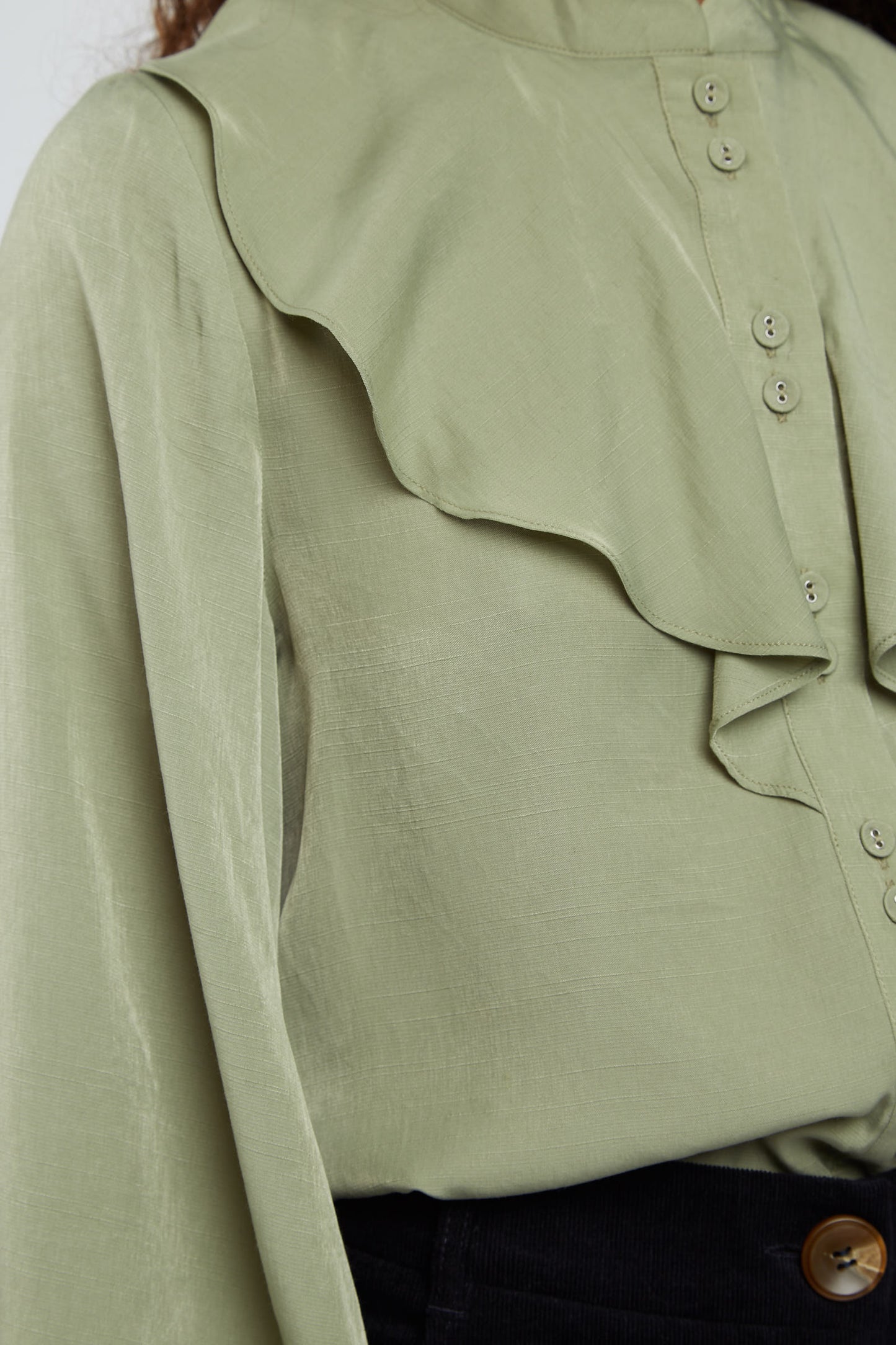 Louche Massimo Blouse Green
