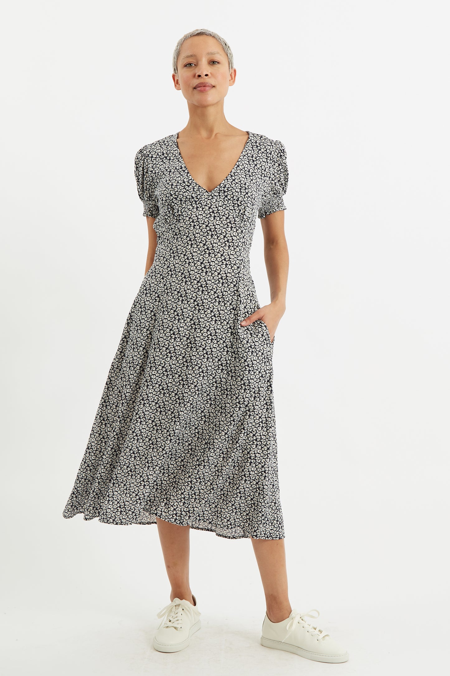 Minerva Dazzler Midi Tea Dress