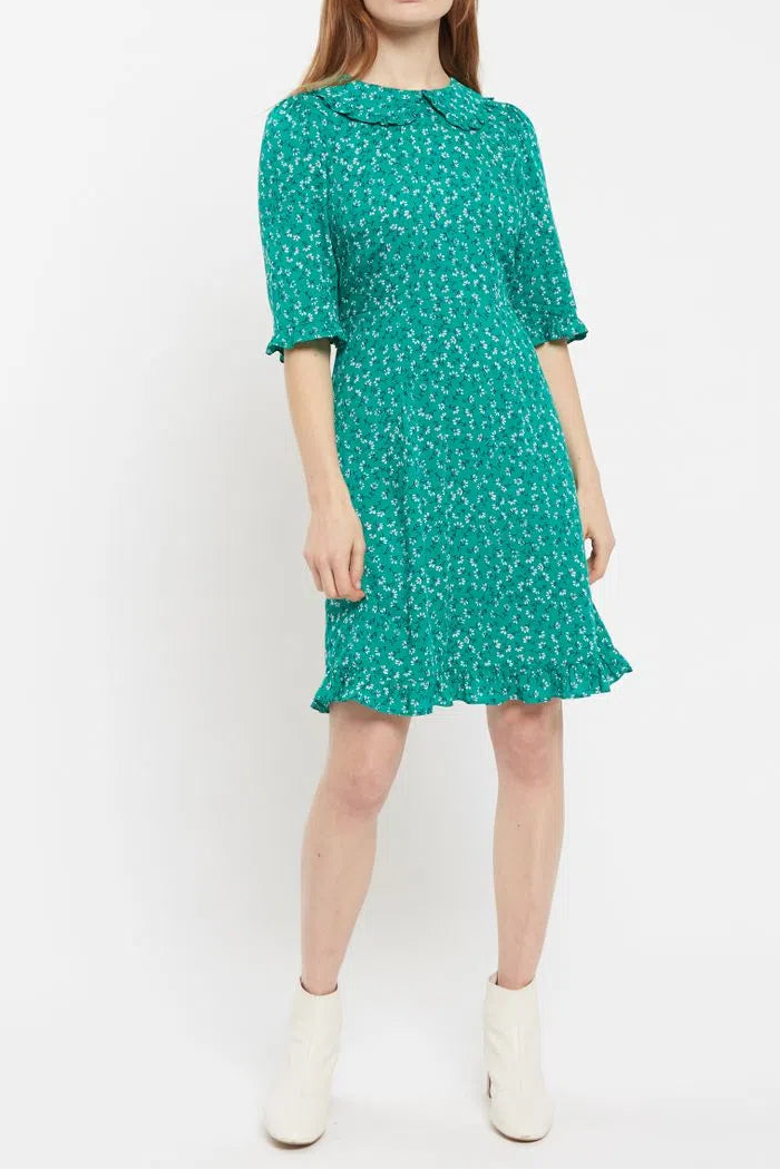 Louche Myfanway Naive Ditsy Print Mini Dress - Detail 2