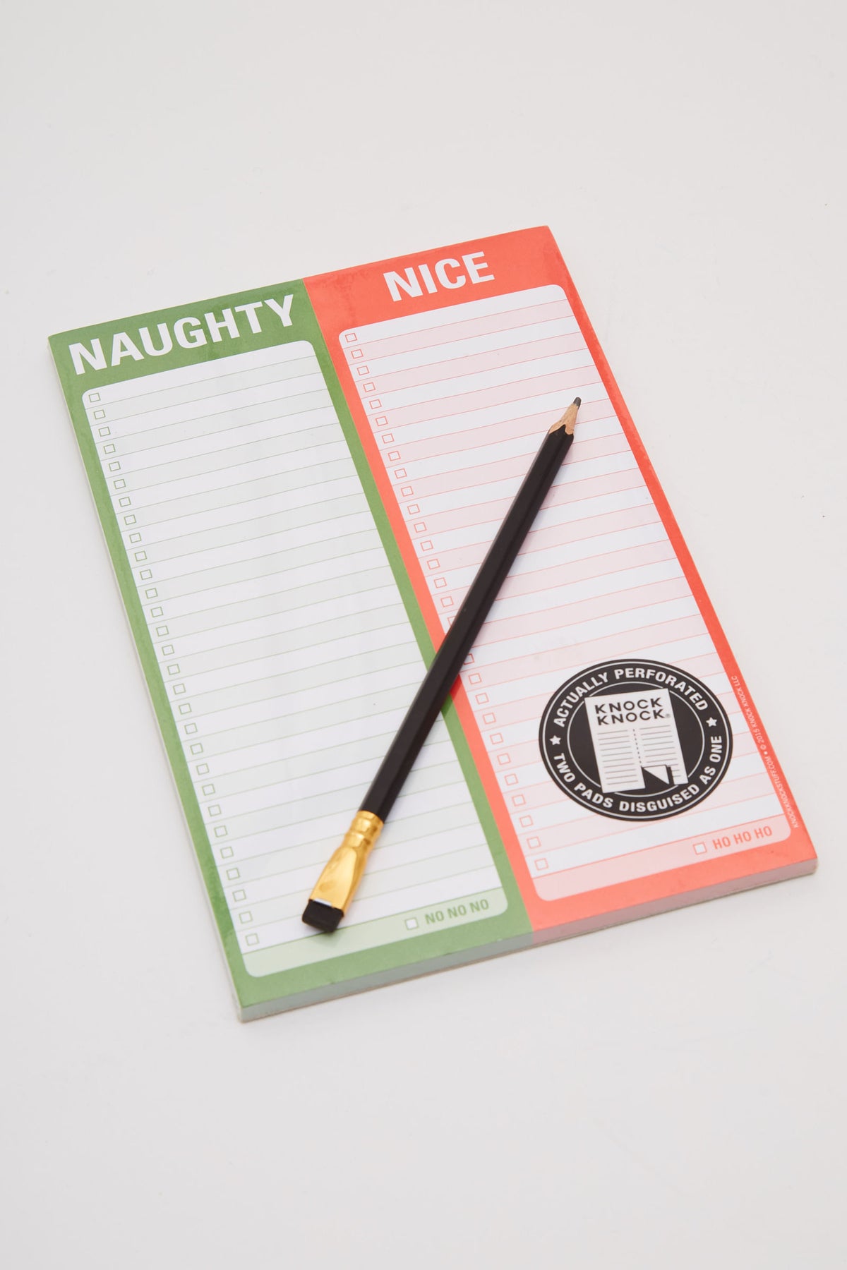 Naughty or Nice Note Pad