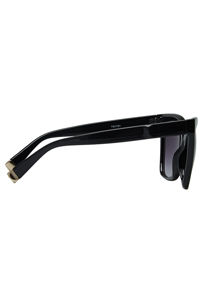 Louche Nikki Sunglasses Black - Detail 1