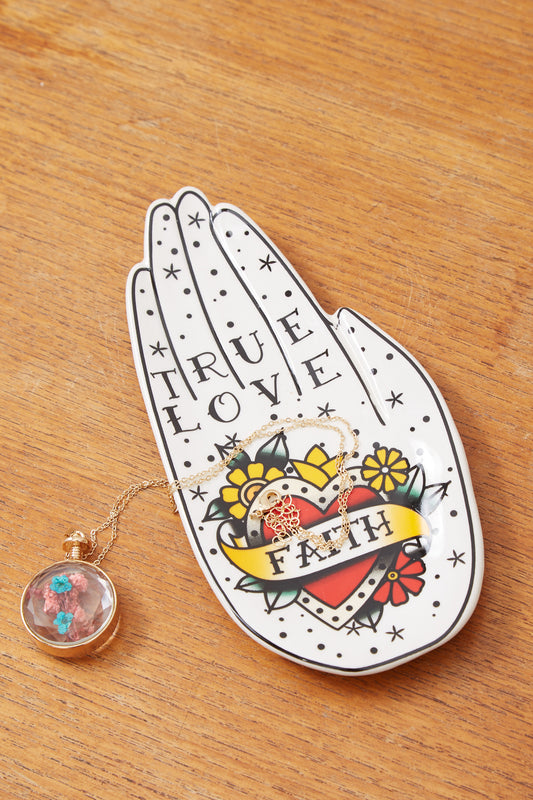 Palmistry Trinket Tray True Love